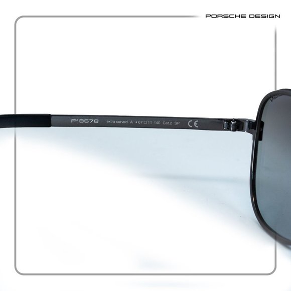Porsche Design Sunglasses P"8678 Titanium - Picture 8 of 8